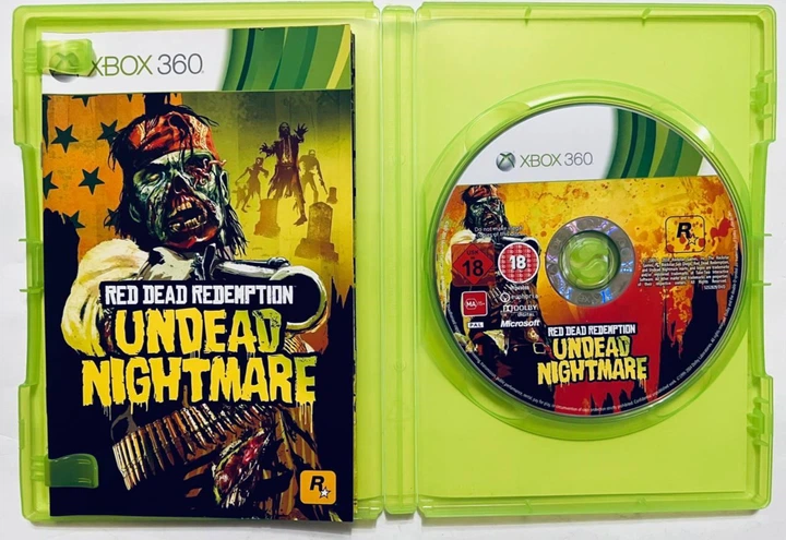 Red Dead Redemption Undead Nightmare, Б/У, английская версия - диск для Xbox 360 - изображение 3