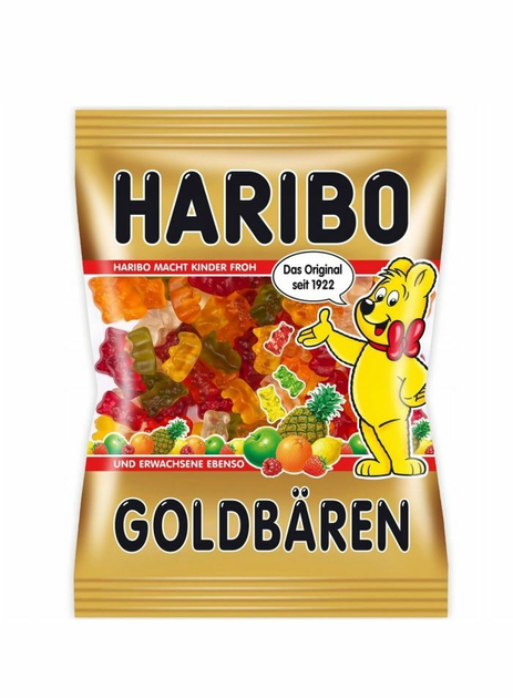 Жевательные конфеты HARIBO Goldbaren мишки 100г – купить в Украине ...