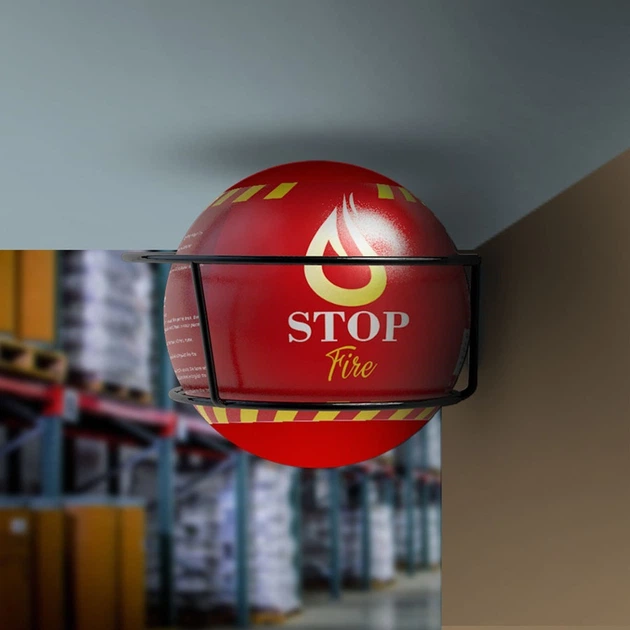 Вогнегасник - автономна сфера порошкового пожежогасіння LogicPower Fire Stop S9 - Фото 6 Вогнегасник - автономна сфера порошкового пожежогасіння LogicPower Fire Stop S9 - зображення 6