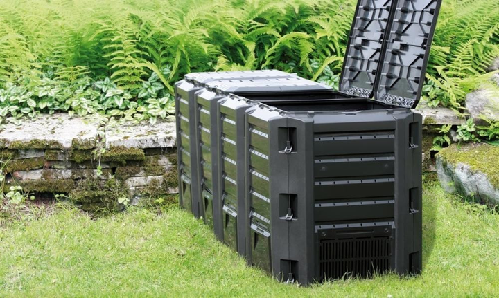 Компостер Prosperplast Compogreen IKSM1600 модульный 261x83x72cm (4 сегмента) black - изображение 3