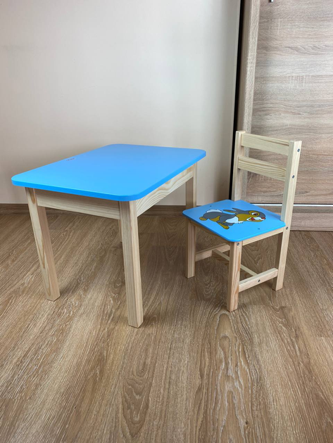 Детская мебель - деревянный столик