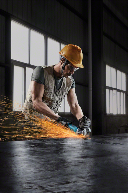 Кутова шліфувальна машина Bosch Professional GWS 9-125 S, регулятор швидкості, 900 ВТ, Heavy Duty (0601396102) - зображення 13