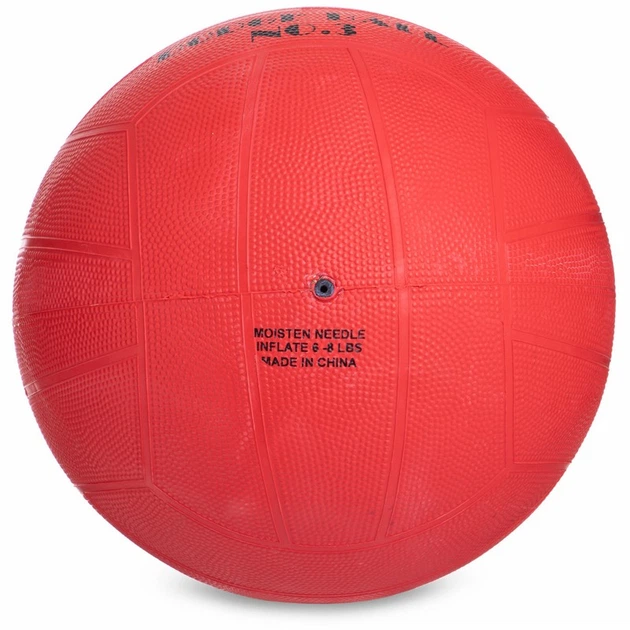 М'яч гумовий Dodgeball для гри у вишибалу Zelart DB-3284 №3 - зображення 3