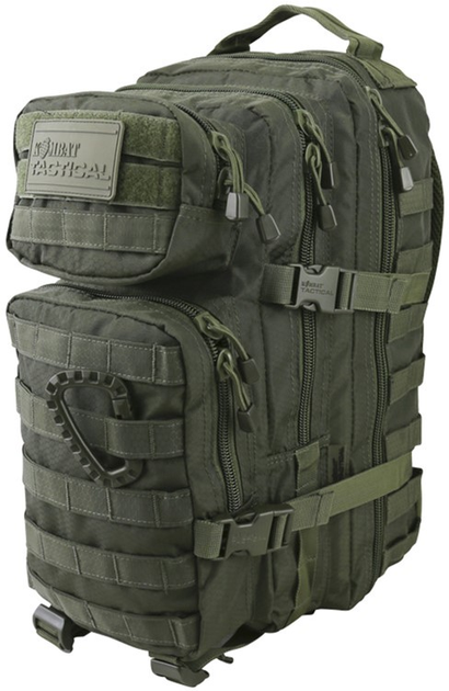 Рюкзак тактичний KOMBAT UK Hex-Stop Small Molle Assault Pack Оливковий 28 л (kb-hssmap-olgr) - зображення 1