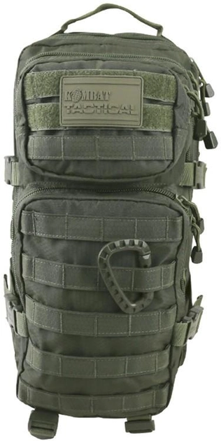 Рюкзак тактический KOMBAT UK Hex-Stop Small Molle Assault Pack Оливковый 28 л (kb-hssmap-olgr) - изображение 2