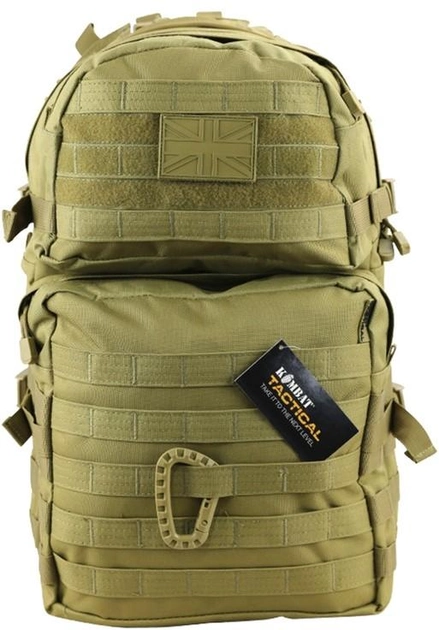 Рюкзак тактичний KOMBAT UK Medium Assault Pack Койот 40 л (kb-map-coy) - зображення 2