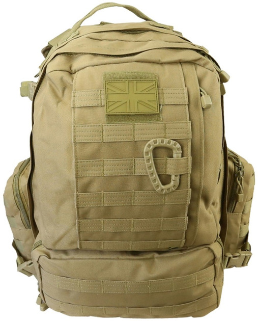 Рюкзак тактичний KOMBAT UK Viking Patrol Pack Койот 60 л (kb-vpp-coy) - зображення 1