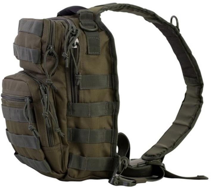 Рюкзак тактический однолямочный KOMBAT UK Mini Molle Recon Shoulder Bag Оливковый 10 л (kb-mmrsb-olgr) - изображение 1