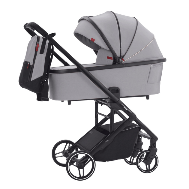 Коляска дитяча універсальна 3в1 CARRELLO Alfa CRL-6508 Cloud Grey ...