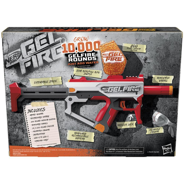 Бластер Нерф Про Гельфайр Мифический Nerf Pro Gelfire Mythic Blaster ...