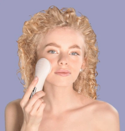 Прибор для очищения кожи и массажа лица Yamaguchi Silicone Cleansing Brush Beige (US01902) - изображение 8