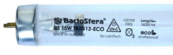 Бактерицидна лампа BactoSfera BS 15W T8/G13-ECO (4820174380151) - зображення 1