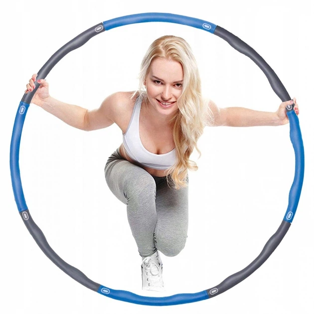Обруч массажный Springos Hula Hoop 100 см FA0068 - Фото 1 Обруч массажный Springos Hula Hoop 100 см FA0068 - изображение 1