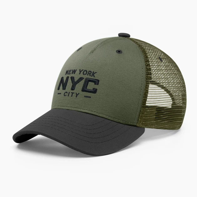 Кепка бейсболка с сеткой тракер INAL Нью Йорк NY New York M / 55-56 Оливковый 163355 - Фото 1 Кепка бейсболка с сеткой тракер INAL Нью Йорк NY New York M / 55-56 Оливковый 163355 - изображение 1