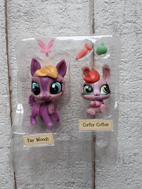 Игровой набор Hasbro LPS Зверюшка и ее малыш Fay Woods & Curtsy Cotton A7313 A9390 - изображение 3