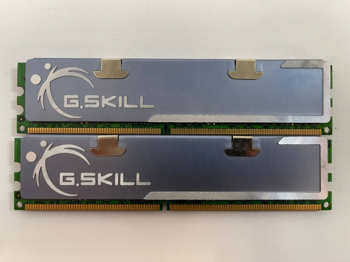 Оперативная память G.Skill DDR2 4Gb Kit (2*2Gb) 1000MHz PC3-8000 Б/У ...