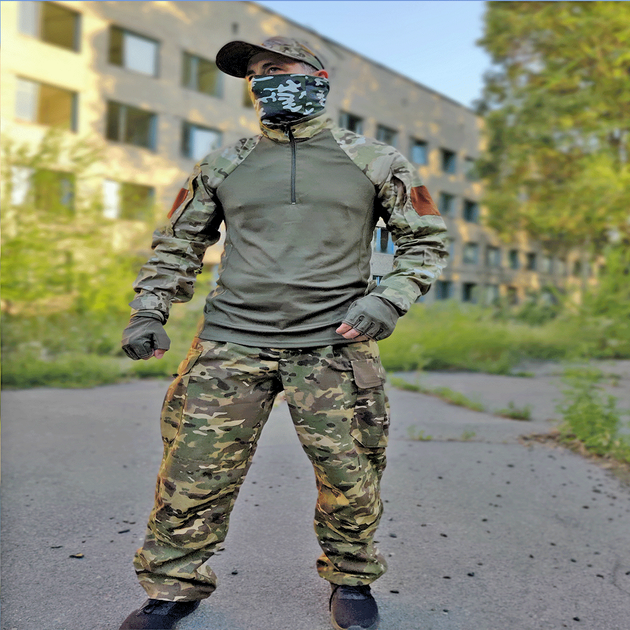 Военная форма костюм штаны и убакс мультикам размер (2XL) 54 рост 180-188 - изображение 2