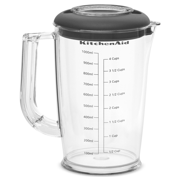 Блендер занурювальний KitchenAid з аксесуарами кремовий 5KHBV83EAC - зображення 5