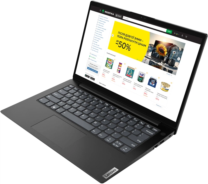 Ноутбук Lenovo V14 G2 ALC (82KC003NRA) Black - Фото 3 Ноутбук Lenovo V14 G2 ALC (82KC003NRA) Black - изображение 3