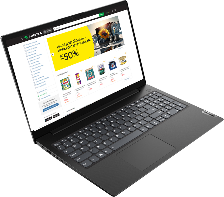 Ноутбук Lenovo V15 G2 ALC (82KD00DURA) Black – фото, отзывы ...