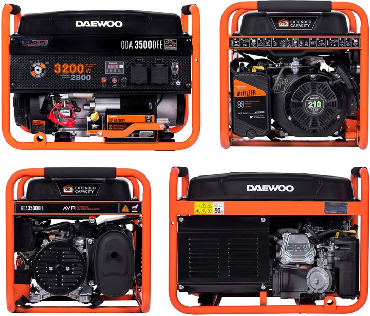 Generator benzynowy Daewoo GDA 3500DFE - obraz 1