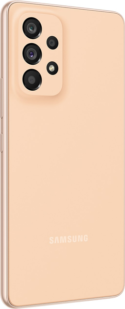 Мобільний телефон Samsung Galaxy A53 5G 6/128GB Orange (TKOSA1SZA1225) - зображення 6