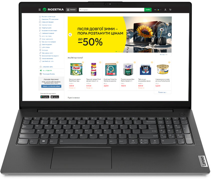 Ноутбук Lenovo V15 G3 IAP (82TT003PRA) Business Black – фото, отзывы ...