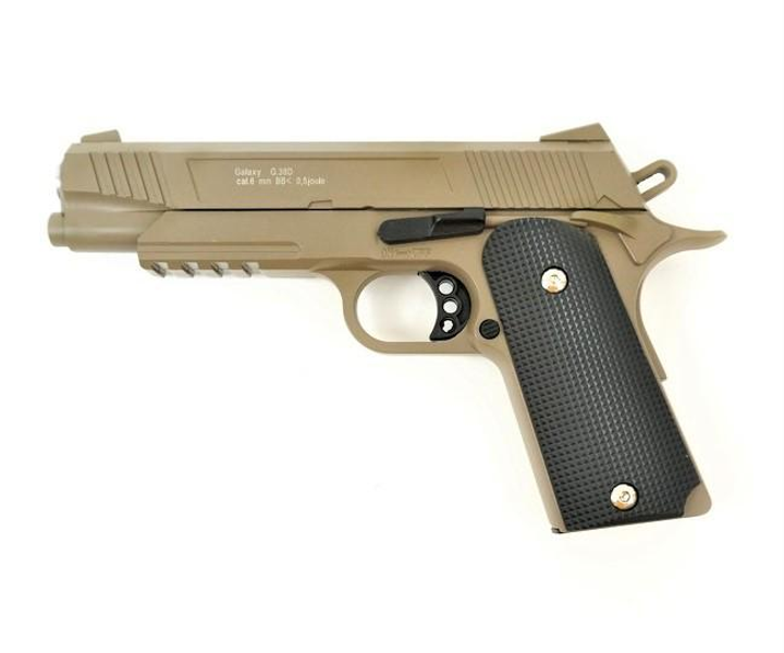 Страйкбольний пістолет Galaxy Colt G38D - зображення 1