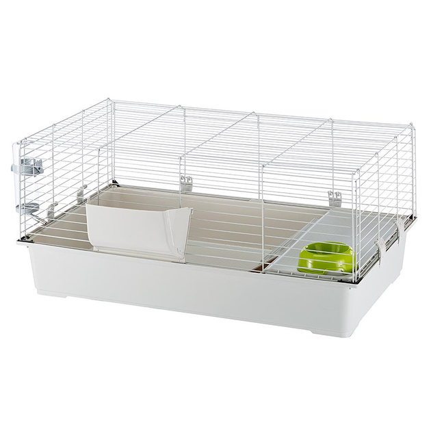 Клітка для кроликів та морських свинок Ferplast Rabbit 100 95х57х46 см Біла (57052370) - зображення 3