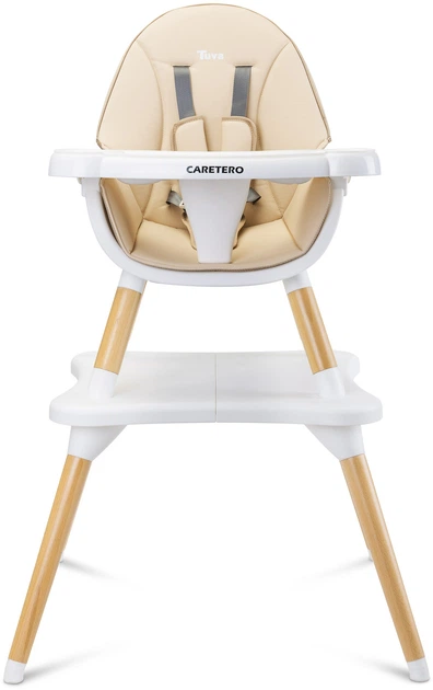 Стільчик для годування 2 в 1 Caretero Tuva Beige (TERO-7707) - зображення 4