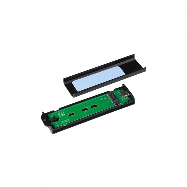 Карман внешний Chieftec M.2 PCIe NVMe/SATA SSD CEB-M2C-TLE USB 3.2 Gen2 Type-C Tool-Less Alum/Plastic (CEB-M2C-TLE) - Фото 3 Карман внешний Chieftec M.2 PCIe NVMe/SATA SSD CEB-M2C-TLE USB 3.2 Gen2 Type-C Tool-Less Alum/Plastic (CEB-M2C-TLE) - изображение 3