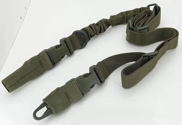 Ремень оружейный одно-двухточечный с регулировкой NATO Olive - изображение 1