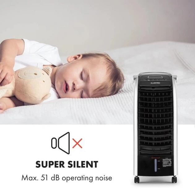 Климатизатор Klarstein Maxfresh 10029394 6L с пультом ДУ black - изображение 3