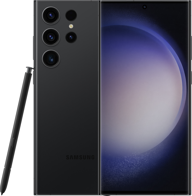 Smartfon Samsung Galaxy S23 Ultra 12/512GB Phantom Black (SM-S918BZKHEUE) - obraz 1