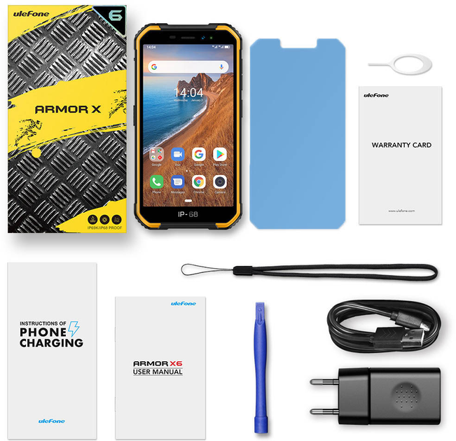 Мобільний телефон Ulefone Armor X6 2/16GB Black (TKOULFSZA0096) - зображення 6
