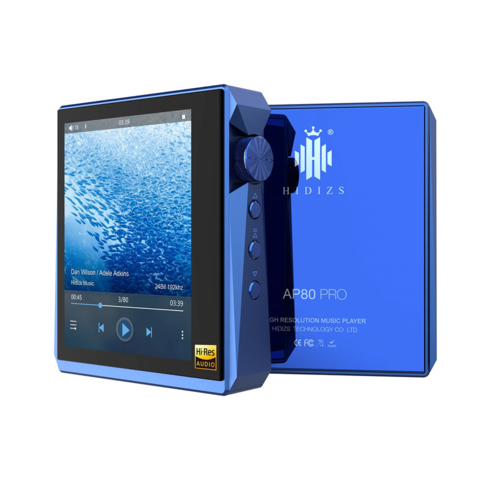 Аудіоплеєр Hidizs AP80 Pro Blue - Фото 1 Аудіоплеєр Hidizs AP80 Pro Blue - зображення 1