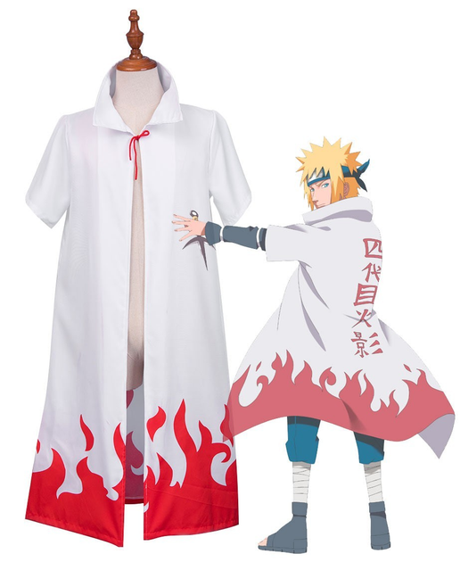 Плащ Хокаге Наруто аниме Naruto Мантии накидка размер 2XL 178-185 см ...