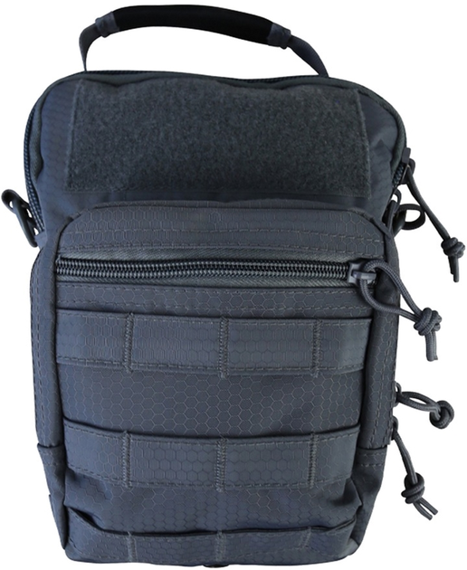 Сумка на плече Kombat Hex-Stop Explorer Shoulder Bag Серый (kb-hsesb-gr) - изображение 2