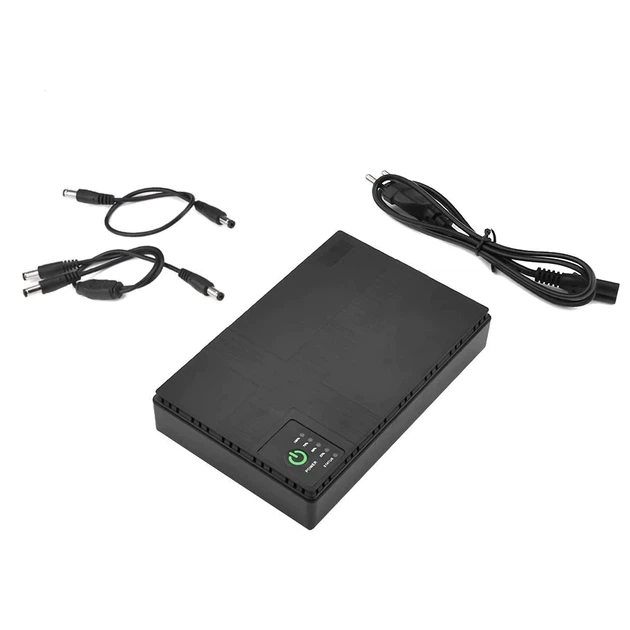 ИБП для роутера (маршрутизаторов) Yepo Mini Smart Portable UPS 10400 mAh (36WH) DC 5V/9V/12V (UA-102822_Black) - изображение 6
