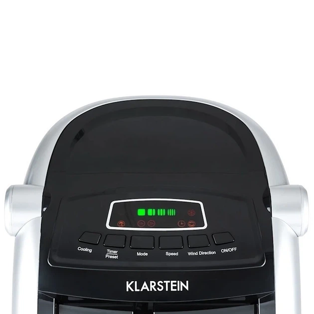Міні-кондиціонер повітря 4в1 портативний, зволожувач повітря Klarstein Maxfresh Black , кліматизатор, фільтр повітря - изображение 6