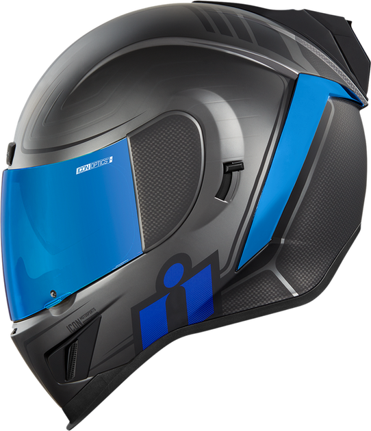 Шолом ICON Airform Resurgent, L, Синій/Чорний (2772438) - зображення 3