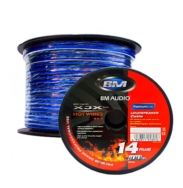 Двойной аудио кабель BOSCHMANN BSC-14A (14AWG), бескислородная медь. - изображение 2