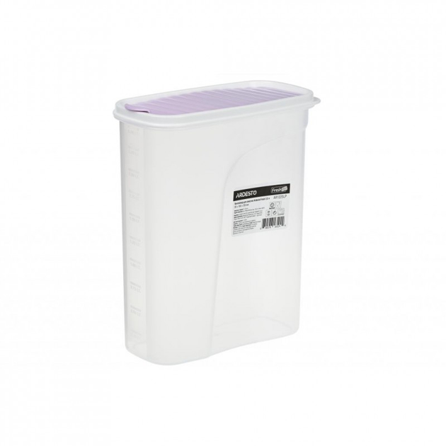 Емкость для сыпучих продуктов Ardesto Fresh 2.5 л Purple (AR1225LP) - изображение 1