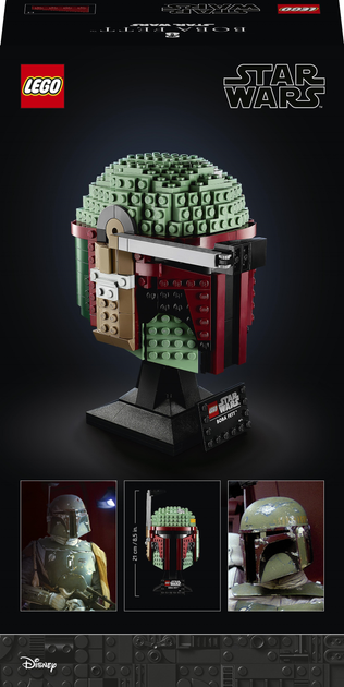 Zestaw klocków LEGO Star Wars Hełm Boby Fetta 625 elementów (75277) - obraz 11