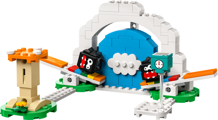 Конструктор LEGO Super Mario Додатковий набір Ласти Кошлатика 154 деталі (71405) - зображення 9