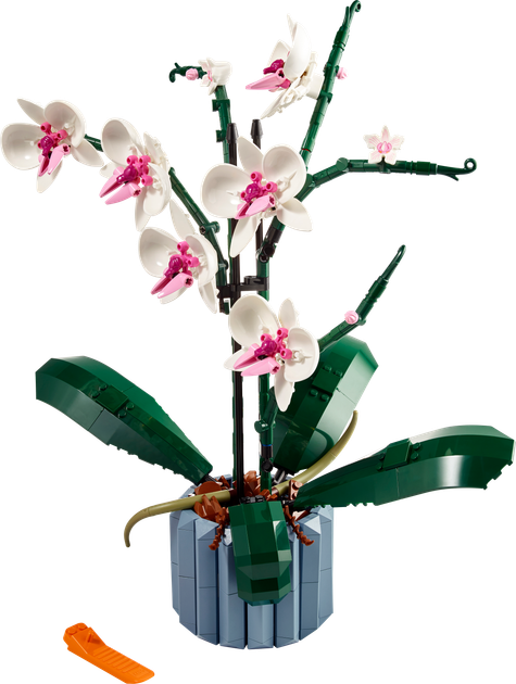 Zestaw klocków LEGO Icons Orchidea 608 elementów (10311) - obraz 9