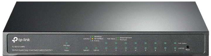Inteligentny przełącznik TP-LINK Easy TL-SG1210MPE - obraz 1
