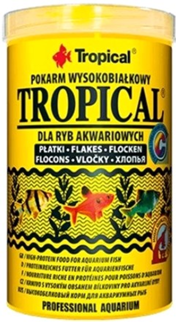 Pokarm tropikalny dla ryb akwariowych w płatkach 250 ml (5900469770245) - obraz 1