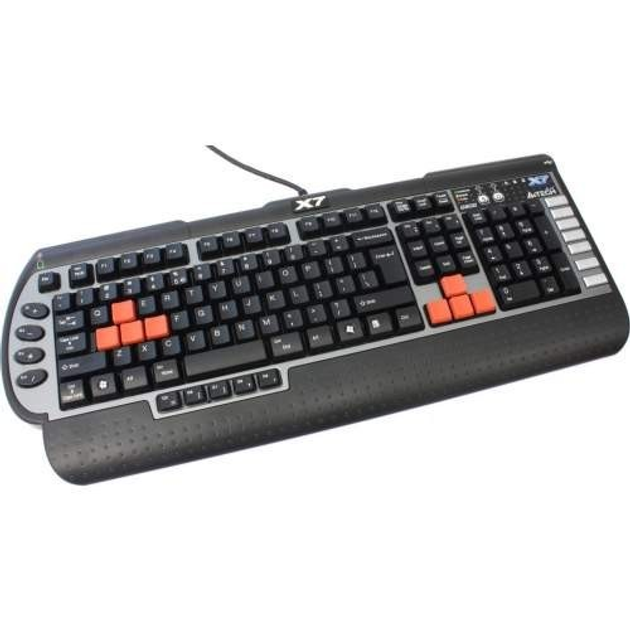 Клавіатура дротова A4Tech X7 G800V USB (Black) – фото, відгуки ...