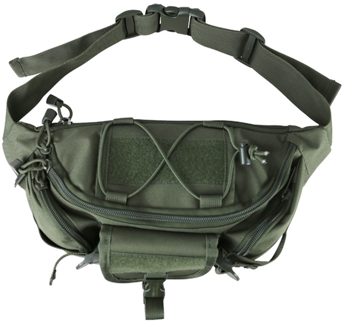 Сумка на пояс Kombat Tactical Waist Bag Оливковый (kb-twb-olgr) - изображение 1